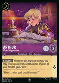 Arthur - Wizard's Apprentice Disney Lorcana card