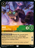 Kaa - Hypnotizing Python Disney Lorcana card