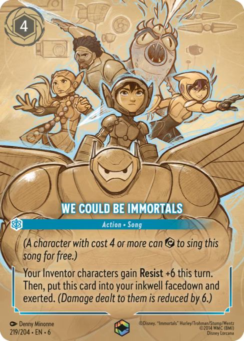 We Could Be Immortals Disney Lorcana card