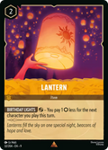 Lantern Disney Lorcana card