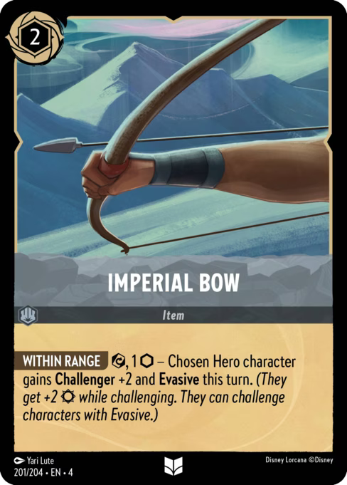 Imperial Bow Disney Lorcana card