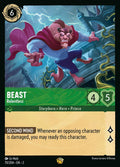 Beast - Relentless Disney Lorcana card