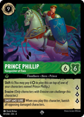Prince Phillip - Vanquisher of Foes Disney Lorcana card