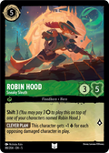 Robin Hood - Sneaky Sleuth Disney Lorcana card