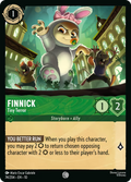 Finnick - Tiny Terror Disney Lorcana card