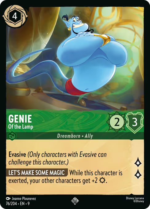 Genie - Of the Lamp Disney Lorcana card