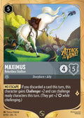 Maximus - Relentless Stallion Disney Lorcana card
