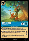 Robin Hood - Unrivaled Archer Disney Lorcana card