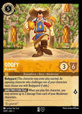 Goofy - Musketeer Disney Lorcana card