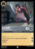 Aladdin - Cornered Swordsman Disney Lorcana card