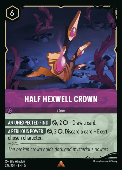 Half Hexwell Crown Disney Lorcana card