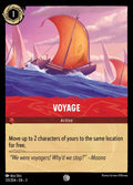 Voyage Disney Lorcana card