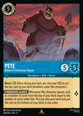 Pete - Ghost of Christmas Future Disney Lorcana card