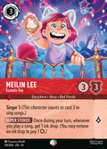 Meilin Lee - Ecstatic Fan Disney Lorcana card