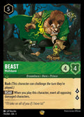 Beast - Wolfsbane Disney Lorcana card