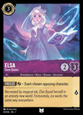 Elsa - Snow Queen Disney Lorcana card