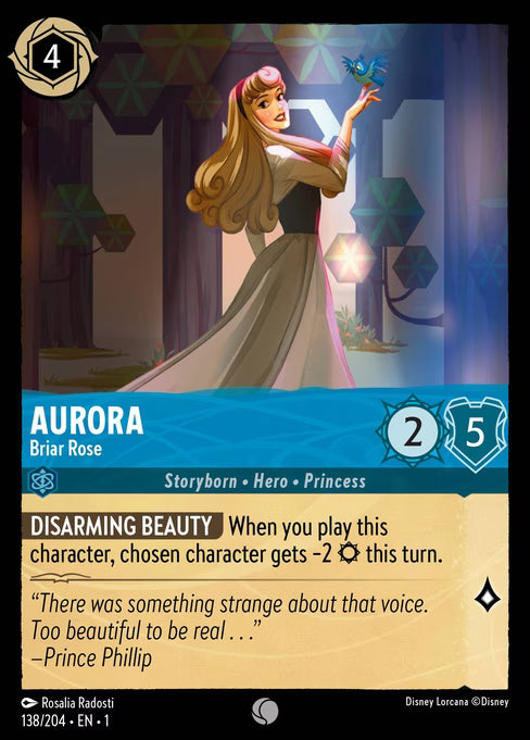 Aurora - Briar Rose Disney Lorcana card