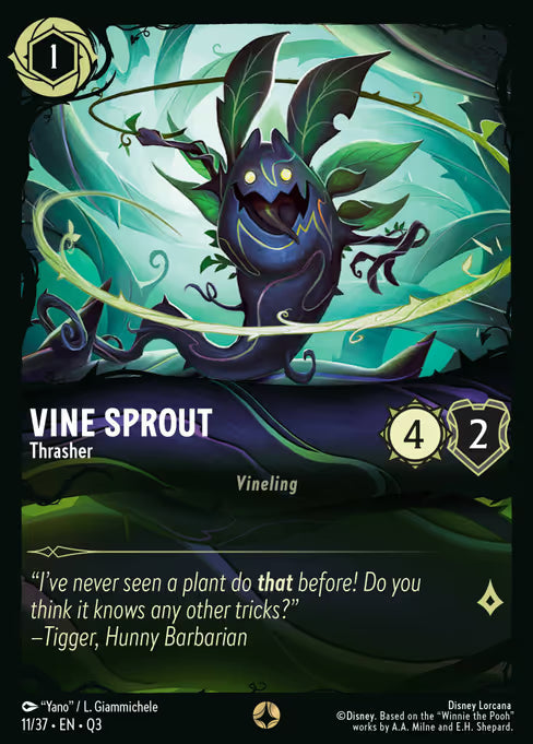 Vine Sprout - Thrasher Disney Lorcana card