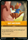 Safe and Sound Disney Lorcana card