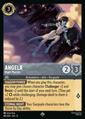 Angela - Night Warrior Disney Lorcana card