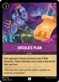 Ursula’s Plan Disney Lorcana card