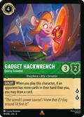 Gadget Hackwrench - Quirky Scientist Disney Lorcana card