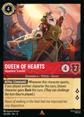 Queen of Hearts - Impatient Traveler Disney Lorcana card