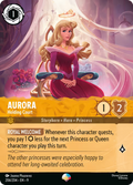 Aurora - Holding Court Disney Lorcana card