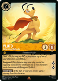 Pluto - Determined Defender Disney Lorcana card