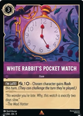 White Rabbit's Pocket Watch Disney Lorcana card