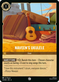 Naveen's Ukulele Disney Lorcana card