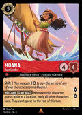 Moana - Born Leader Disney Lorcana card