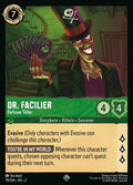 Dr. Facilier - Fortune Teller Disney Lorcana card