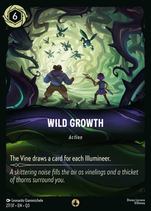 Wild Growth Disney Lorcana card