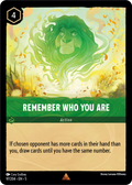 Remember Who You Are Disney Lorcana card