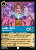 Honey Lemon - Ingenious Researcher Disney Lorcana card