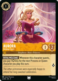 Aurora - Holding Court Disney Lorcana card