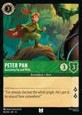 Peter Pan - Searching Far and Wide Disney Lorcana card