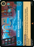 Rescue Rangers Submarine - Mobile Headquarters Disney Lorcana card
