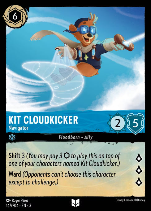 Kit Cloudkicker - Navigator Disney Lorcana card