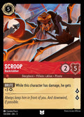 Scroop - Backstabber Disney Lorcana card