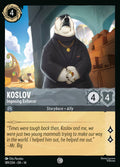 Koslov - Imposing Enforcer Disney Lorcana card