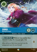 Anna - Braving the Storm Disney Lorcana card