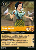 Snow White - Well Wisher Disney Lorcana card