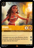 Moana - Determined Explorer Disney Lorcana card