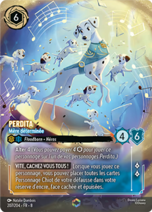 Perdita - Determined Mother Disney Lorcana card