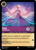 Elsa - The Fifth Spirit Disney Lorcana card