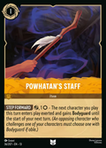 Powhatan's Staff Disney Lorcana card