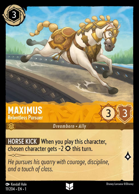 Maximus - Relentless Pursuer Disney Lorcana card