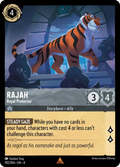 Rajah - Royal Protector Disney Lorcana card